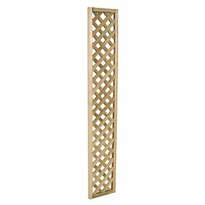 Forest Rosemore Softwood Rectangular Trellis 1 x 6' 3 Pack - Image 2