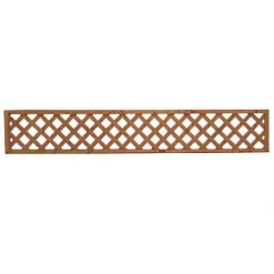 Forest Fence Topper Softwood Rectangular Trellis 6 x 1' 4 Pack