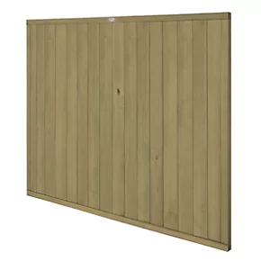 Forest VTGP5PK4HD Vertical Tongue & Groove Fence Panels 6 x 5' Pack of 4 - Image 2