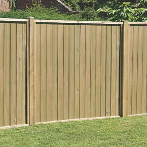 Forest VTGP5PK4HD Vertical Tongue & Groove Fence Panels 6 x 5' Pack of 4 - Image 3