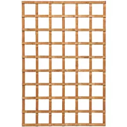 Rowlinson Softwood Rectangular Heavy Duty Trellis 1.2 x 1.8m 3 Pack