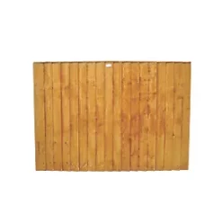 Forest Feather Edge Fence Panels 6 x 5' Pack of 10