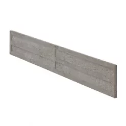 Forest Lightweight Concrete Gravel Boards 300 x 50mm x 1.83m 3 Pack