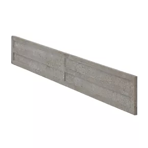 Forest Lightweight Concrete Gravel Boards 300 x 50mm x 1.83m 3 Pack