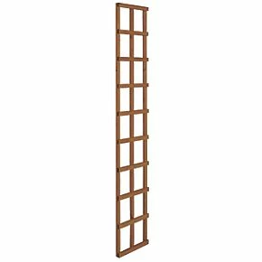 Forest Softwood Rectangular Trellis 1 x 6' 4 Pack - Image 2