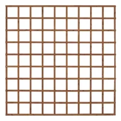 Forest Softwood Square Trellis 6 x 6' 5 Pack