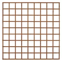 Forest Softwood Square Trellis 6 x 6' 4 Pack