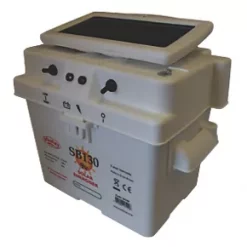 Stockshop SB130 Solar Assist Electric Fence Energiser Battery-Powered