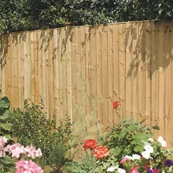 Rowlinson Vertical Board Feather Edge Fence Panels 1.8 x 0.9m Pack of 3