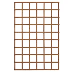 Forest Softwood Rectangular Trellis 4 x 6' 3 Pack