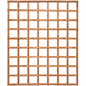 Rowlinson Softwood Rectangular Heavy Duty Trellis 1.5 x 1.8m 3 Pack