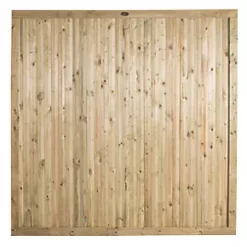 Forest Decibel Vertical Tongue & Groove Noise Reduction Fence Panels 6 x 6' Pack of 3
