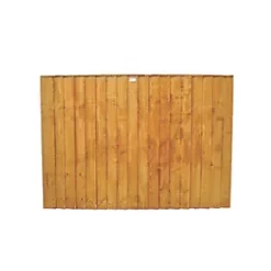 Forest Feather Edge Fence Panels 6 x 3' Pack of 6