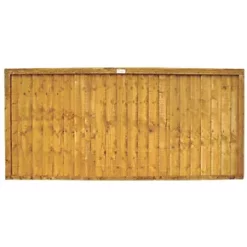 Forest Closeboard Fence Panels 6 x 3' Pack of 3