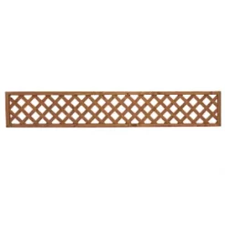 Forest Fence Topper Softwood Rectangular Trellis 6 x 1' 3 Pack